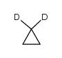 cyclopropane-1,1-d2 Structure