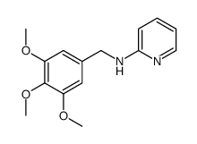 N-[(3,4,5-trimethoxyphenyl)methyl]pyridin-2-amine Structure