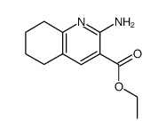 Ethyl 2-Amino-5,6,7,8-tetrahydro-3-quinolinecarboxylate Structure