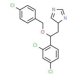 ()-1-[2-[(4-chlorophenyl)methoxy]-2-(2,4-dichlorophenyl)ethyl]-1H-imidazole Structure