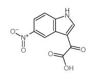 1H-Indole-3-aceticacid, 5-nitro-a-oxo- picture