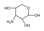 Arabinopyranose, 3-amino-3-deoxy- (9CI) Structure