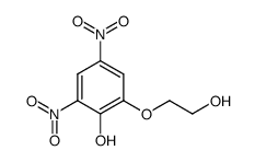 2-(2-hydroxy-3,5-dinitro-phenoxy)-ethanol Structure