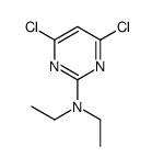 (4,6-DICHLORO-PYRIMIDIN-2-YL)-DIETHYLAMINE结构式