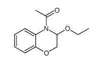 4-acetyl-2-ethoxyphenomorpholine结构式