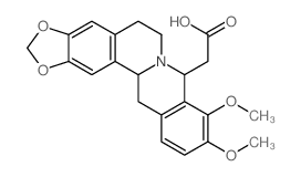 8-Canadinylacetic acid结构式