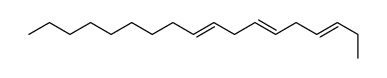 (Z,Z,Z)-3,6,9-Octadecatriene structure