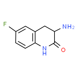 3-AMINO-6-FLUORO-3,4-DIHYDRO-1H-QUINOLIN-2-ONE Structure