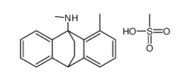 methyl(methyl-9,10-ethano-9(10H)-anthryl)ammonium methanesulphonate结构式