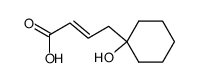 γ-(1-Hydroxy-1-cyclohexyl)-crotonsaeure结构式