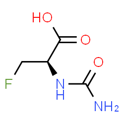 L-Alanine, N-(aminocarbonyl)-3-fluoro- (9CI)结构式