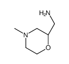 (S)-(4-Methylmorpholin-2-yl)methanamine structure