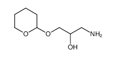 2-Propanol,1-amino-3-[(tetrahydro-2H-pyran-2-yl)oxy]-(9CI) Structure
