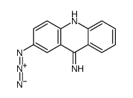 2-azidoacridin-9-amine Structure