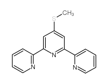 4'-(methylthio)-2,2':6',2''-terpyridine结构式