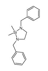 1,3-dibenzyl-2,2-dimethyl-1,3,2-diazasilolidine Structure