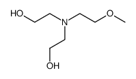 N-(3-oxabut-1-yl)diethanolamine结构式