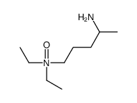 N1,N1-Diethyl-1,4-pentanediamine N1-oxide structure