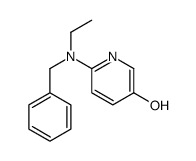 6-[benzyl(ethyl)amino]pyridin-3-ol结构式