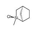 2-exo-methyl-2-chloro-2-silabicyclo<2.2.1>heptane Structure