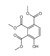 trimethyl 4-hydroxybenzene-1,2,3-tricarboxylate Structure