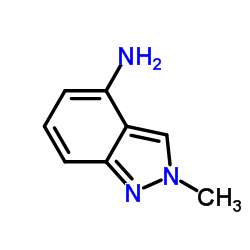 2-氨基-2-甲基-2H-吲唑结构式