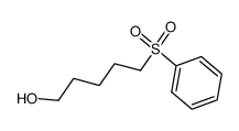 5-phenylsulfonyl-1-pentanol Structure