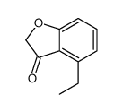 3(2H)-Benzofuranone,4-ethyl-结构式