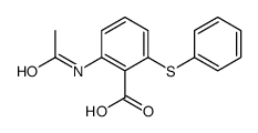 2-acetamido-6-(phenylthio)benzoic acid picture