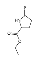 Proline, 5-thioxo-, ethyl ester (9CI) Structure