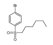 1-bromo-4-hexylsulfonylbenzene Structure