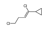 1,4-dichloro-1-cyclopropylbut-1-ene Structure