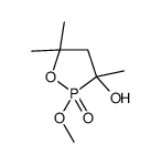 2-methoxy-3,5,5-trimethyl-2-oxo-1,2λ5-oxaphospholan-3-ol Structure