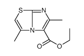 3,6-二甲基-咪唑并[2,1-b]噻唑-5-羧酸乙酯结构式