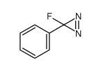 3-fluoro-3-phenyldiazirine结构式