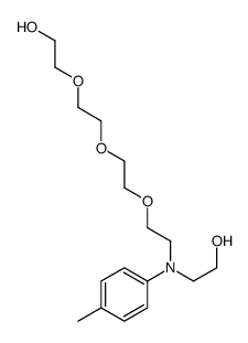 2-[N-[2-[2-[2-(2-hydroxyethoxy)ethoxy]ethoxy]ethyl]-4-methylanilino]ethanol结构式