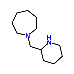 1-(2-Piperidinylmethyl)azepane Structure