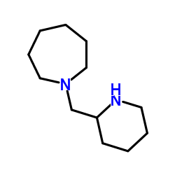 1-(2-Piperidinylmethyl)azepane structure