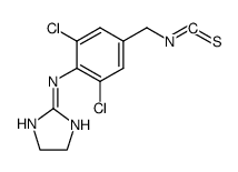 (isothiocyanatomethyl)-4 clonidine结构式