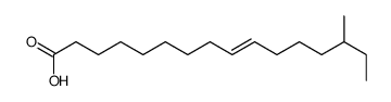 14-methylhexadec-9-enoic acid Structure