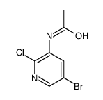 N-(5-bromo-2-chloropyridin-3-yl)acetamide Structure
