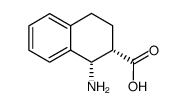 (1s,2s)-1-amino-1,2,3,4-tetrahydro-2-naphthalenecarboxylic acid Structure