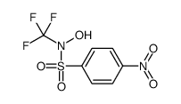 N-hydroxy-4-nitro-N-(trifluoromethyl)benzenesulfonamide Structure