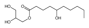 2,3-dihydroxypropyl 5-hydroxydecanoate结构式
