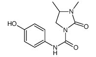 N-(4-hydroxyphenyl)-3,4-dimethyl-2-oxoimidazolidine-1-carboxamide结构式