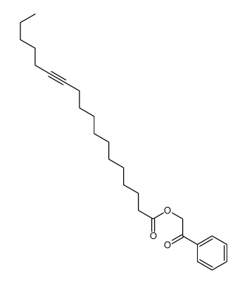 phenacyl octadec-12-ynoate结构式