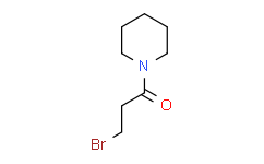 1-(3-Bromopropanoyl)piperidine Structure