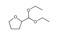 Furan, 2-(diethoxymethyl)tetrahydro Structure