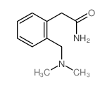 2-[2-(dimethylaminomethyl)phenyl]acetamide Structure