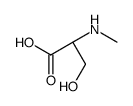 (R)-3-Hydroxy-2-(methylamino)propanoic acid structure